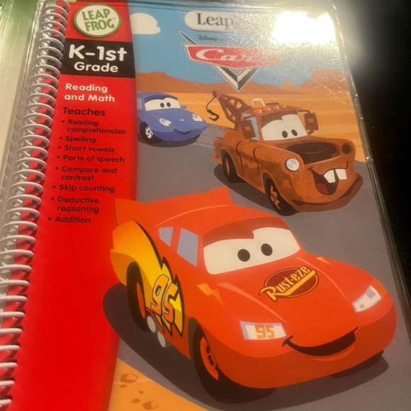 Leap F.  LeapPad Disney Pixar Cars K-1st . Interactive Book & C. - Picture 8 of 9